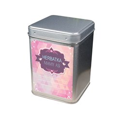 "Herbata dla mamy" - wspaniały pomysł na prezent - personalizowana puszka na herbatę. 2