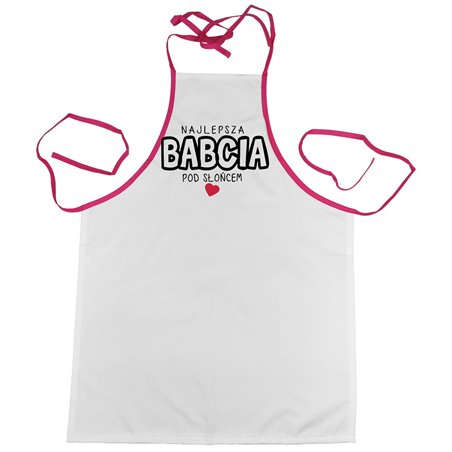 Fartuch (fartuszek) kuchenny "Najlepsza Babcia".