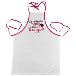 Fartuch (fartuszek) kuchenny "Bóg wybrał mi najlepszą mamę". 2