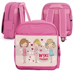 Plecak z grafiką "Lalki"- podaj imię oraz wybierz kolor.