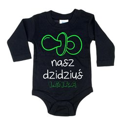 Body dla maluszka z napisem - Nasz dzidziuś z imieniem. 2
