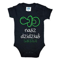 Body dla maluszka z napisem - Nasz dzidziuś z imieniem. 2