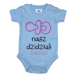 Body dla maluszka z napisem - Nasz dzidziuś z imieniem. 2