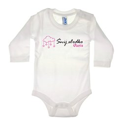 Body dla maluszka z napisem - Śnij słodko z imieniem. 2