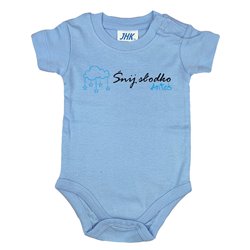 Body dla maluszka z napisem - Śnij słodko z imieniem. 2