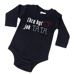 Body dla maluszka z napisem - Chcę być jak TATA. 2