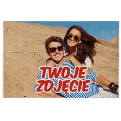 Foto puzzle ze zdjęciem 28,5 cm x 18, 5 cm (35 el.).