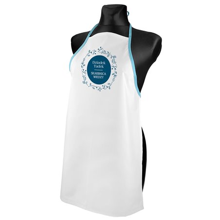 Fartuch (fartuszek) kuchenny "Dziadek skarbnica wiedzy".