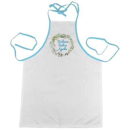 Fartuch (fartuszek) kuchenny "Kochana Babcia z imieniem".