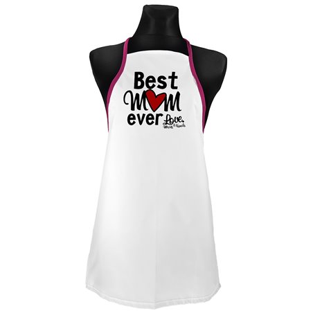 Fartuch (fartuszek) kuchenny "Best mum ever".