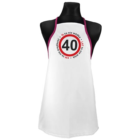 Fartuch (fartuszek) kuchenny - prezent z okazji urodzin.