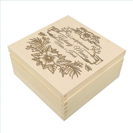 Herbaciarka z grawerem specjalnie dla mamy.