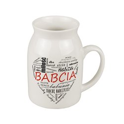Kubek dzbanek dla babci "Babcia".