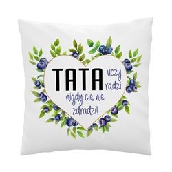 Poduszka "TATA"- super prezent z okazji Dnia Ojca.