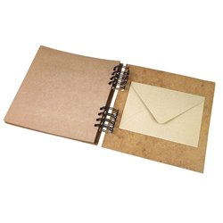 Album korkowy ( Scrapbook) do zdjęć na spirali 20,2 x 20,2 cm.