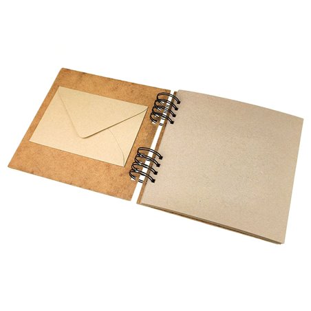 Album korkowy ( Scrapbook) do zdjęć na spirali 20,2 x 20,2 cm.