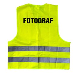 Kamizelka odblaskowa żółta "FotoGrupa 2B". 2