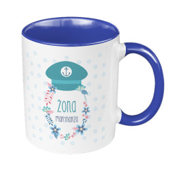 Kubek 330 ml kolorowy "Żona marynarza". 2