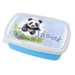 Pudełko na kanapki - śniadaniówka "Panda" z imieniem...