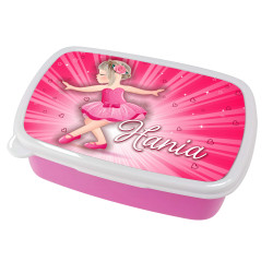 Pudełko na kanapki - śniadaniówka "Baletnica Pink" z...