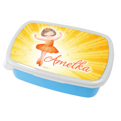 Pudełko na kanapki - śniadaniówka "Baletnica Orange" z...