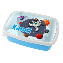 Pudełko na kanapki - śniadaniówka "Kosmonauta" z imieniem...