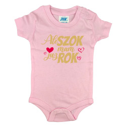 Body dla dziewczynki na roczek - krótki lub długi rękaw -... 2