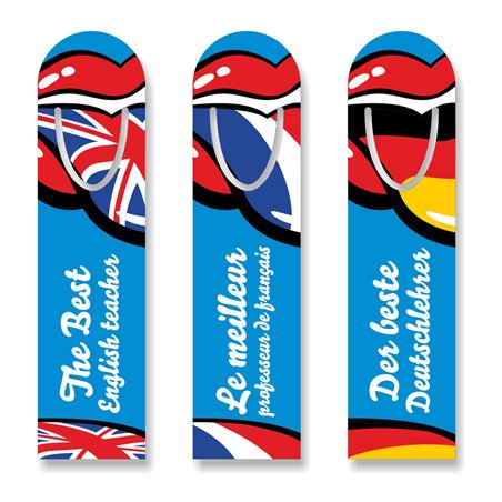 Zakładka do książki dla nauczyciela francuskiego.