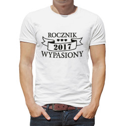 Koszulka męska z napisem " Rocznik wypasiony " -...