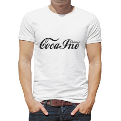 Zabawna koszulka Cocaine Classic.
