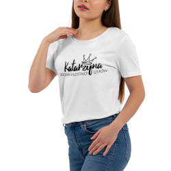 Koszulka damska taliowana "Katarzyna szef wszystkich... 2