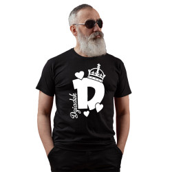 Koszulka dla dziadka - "D jak Dziadek".