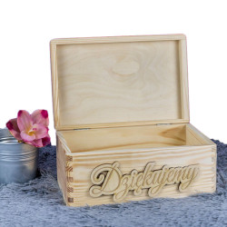 Pudełko pamiątkowe ślubne dla pary młodej- piękne... 2