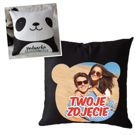 Poduszka Leniuszka z Twoim zdjęciem.