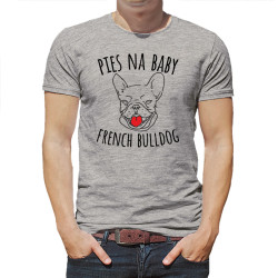 Zabawna koszulka dla mężczyzny "Pies na baby". 2