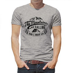 Koszulka dla miłośnika górskich wycieczek "The mountains...