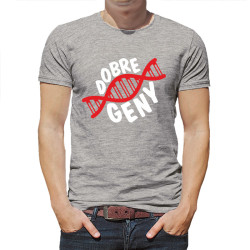 Śmieszna koszulka z napisem "Dobre geny". 2