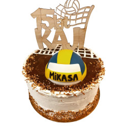 Topper na tort na urodziny - z imieniem i wiekiem...