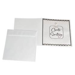 Ręcznie robiona kartka z życzeniami na Chrzest- super... 2