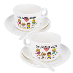 Filiżanka na dzień dziadka z napisem 