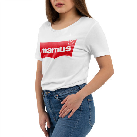 Koszulka damska taliowana "Mamuś".