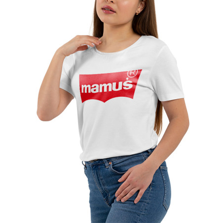 Koszulka damska taliowana "Mamuś".