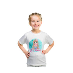 Koszulka dziecięca "Syrenka"- podaj imię dziecka.