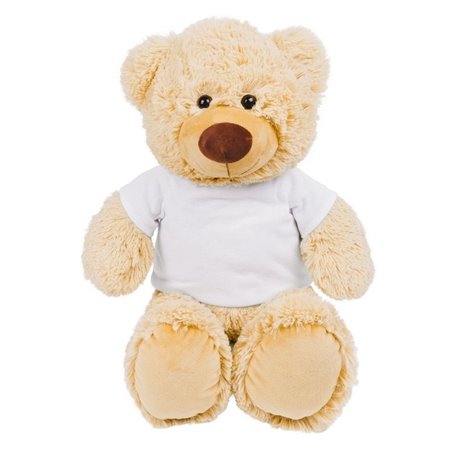 "Best mum ever" - maskotka miś duży - ok. 55-60cm.