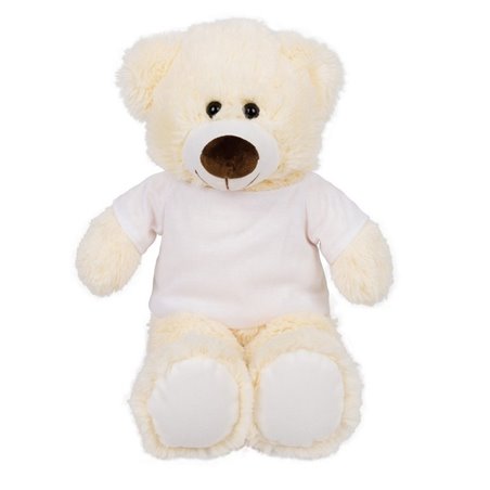 "Best mum ever" - maskotka miś duży - ok. 55-60cm.