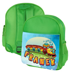 Plecak dla przedszkolaka- wybierz kolor plecaka- Pociąg z...