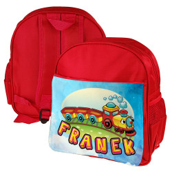 Plecak dla przedszkolaka- wybierz kolor plecaka- Pociąg z... 2