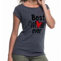 "Best Mom Ever" - koszulka damska  (nietoperz) specjalnie... 2