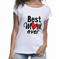 "Best Mom Ever" - koszulka damska  (nietoperz) specjalnie... 2