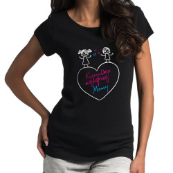 "Koszulka najlepszej mamy" - koszulka (nietoperz) damska... 2